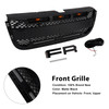 2001-2003 Ford Ranger With Led Light Front Bumper Grille Matte Black Generic