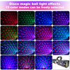 5In1 96 Picture Laser Magic Ball UV Strobe Projection Light With Remote Control