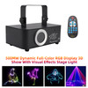 500MW Dynamic Full-Color RGB Display 3D Show With Visual Effects Stage Light