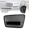 2005-2015 Audi Q7 SQ7 Front Bumper Radiator Vent Mesh Grille Gloss Black Generic