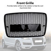 2005-2015 Audi Q7 SQ7 Front Bumper Radiator Vent Mesh Grille Gloss Black Generic