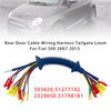 2007-2015 Fiat 500(312) Hatchback Rear Door Cable Wiring Harness Tailgate Loom 51277102 Generic