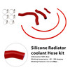 2023-2025 Honda CB750 Hornet Silicone Radiator coolant Hose kit Red Generic