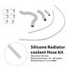 2023-2025 Honda XL750 Transalp Silicone Radiator coolant Hose kit White Generic