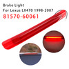 1998-2007 Toyota Land Cruiser LED 3RD Tail Light Brake Lamp Mount 81570-60061 Red Generic