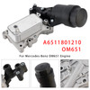 Mercedes-Benz OM651 Engine Engine Oil Filter Housing & Cooler A6511801210 Generic