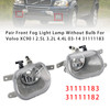 2003-2014 Volvo XC90 Pair Front Fog Light Lamp Without Bulb 31111183 31111182 Generic