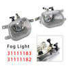 2003-2014 Volvo XC90 Pair Front Fog Light Lamp Without Bulb 31111183 31111182 Generic
