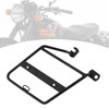 1999-2025 KAWASAKI W800 W650 W400 Right Luggage Rack Side Saddle Bag Mount Bracket Black Generic