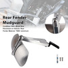 2016-2025 Triumph Bonneville T100 T120 Rear Fender Mudguard Silver Generic
