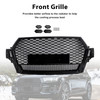2016-2019 Audi Q7 SQ7 Front Bumper Radiator Vent Mesh Grille Gloss Black Generic