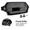 2016-2019 Audi Q7 SQ7 Front Bumper Radiator Vent Mesh Grille Gloss Black Generic