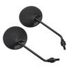 1993-2010 Honda NX 650 XL 125 600 XR 125 700 V VA L Rearview Mirrors Left and Right M10 x 1.25 Black Generic