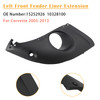 2005-2013 Chevy Corvette Left Front Fender Liner Extension 15252926 10328100 Generic