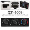 2010-2020 Peterbilt 587 HVAC A/C Heater Climate Control Panel Module Q21-6008 Generic