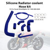 2020-2025 Ducati Streetfighter V4/ V4S Silicone Radiator coolant Hose kit Blue Generic