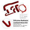 2020-2025 Ducati Streetfighter V4/ V4S Silicone Radiator coolant Hose kit Red Generic