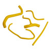 2022-2025 Aprilia Tuareg 660 Silicone Radiator coolant Hose kit Yellow Generic