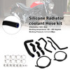 2016-2025 Suzuki SV650 Silicone Radiator coolant Hose kit Black Generic