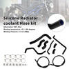 2016-2025 Suzuki SV650 Silicone Radiator coolant Hose kit Black Generic