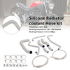 2016-2025 Suzuki SV650 Silicone Radiator coolant Hose kit White Generic