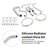 2016-2025 Suzuki SV650 Silicone Radiator coolant Hose kit White Generic