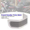 2014-2024 Touring Road King Electra Glide Front Fender Trim Skirt Silver Generic