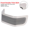 2014-2024 Touring Road King Electra Glide Front Fender Trim Skirt Silver Generic