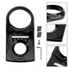 1993-2015 Harley Gas Tank Dash Panel Insert Cover Black Generic