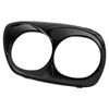 2010-2013 H-D headlight assembly Dual Headlight Trim Bezel Cover Fairing Black Generic