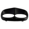 1998-2013 Harley Davidson Road Glide Dual Headlight Trim Bezel Cover Fairing Matte Black Generic