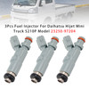 Daihatsu Hijet Mini Truck S210P Model 3Pcs Fuel Injector 23250-97204 Generic