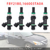 2013 2015-2016 Nissan X-Trail 2.5L L4 Gas 4Pcs Fuel Injector FBY21B0 166003TA0A Generic