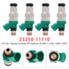 1995-1997 Toyota Corolla VII Saloon (E100) 1.3 XLI 4Pcs Fuel Injector 23250-11110 Generic