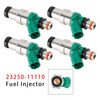 1995-1997 Toyota Carina E Saloon (T19) 1.6 4Pcs Fuel Injector 23250-11110 Generic
