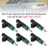 2002-2006 Audi A4/ Quattro V6 3.0L 6Pcs Fuel Injector 06C133551 Generic