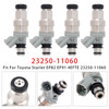 Toyota Starlet EP82 EP91 4EFTE 4Pcs Fuel Injector 23250-11060 Generic