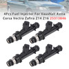 2000-2009 Opel Corsa C 4Pcs Fuel Injector 25313846 Generic