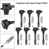 2018-2020 Ford Mustang V8 5.0L 7xIgnition Coils Spark Plugs UF835 Generic