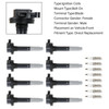 2016-2017 Ford Mustang V8 5.0L 8xIgnition Coil + 8xIridium Spark Plug UF824 Generic