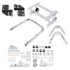 1996-2008 Touring Road King, FLHT, FLHX Detachable Two Up Tour Pack Mounting Rack Chrome Generic