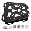 2022-2025 Ducati Multistrada V4 Aluminum Top Rack Luggage Carrier Plate Black Generic