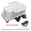 2012-2016 BMW F10 Series 528i L4 2.0L Transmission Oil Cooler with Thermostat 17217638582 Generic
