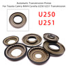 Toyota Camry RAV4 Corolla 6PCS Automatic Transmission Piston Kit U250 U251 Generic