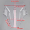 2021-2023 HONDA Forza 350 NSS350 Windshield WindScreen Clear Generic