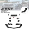 Body Kit Bumper Fit Mercedes Benz S-Class W222 S500 S600 2014-2017 Upgrade B700