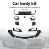 Body Kit Bumper Fit Mercedes Benz S-Class W222 S500 S600 2014-2017 Upgrade B700