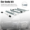 Body Kit Bumper Fit AUDI Q8 S-Line MK1 2018-2023 Upgrade To ABT Style