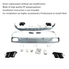 Body Kit Bumper Fit AUDI Q8 S-Line MK1 2018-2023 Upgrade To ABT Style