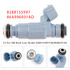 Skoda 1Pcs Fuel Injector 0280155997 06A906031AD Generic